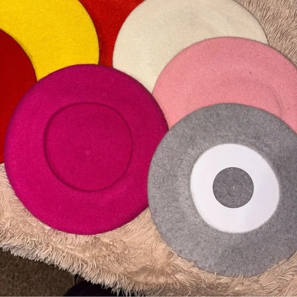 Womens Wool Berets French Berets for Women - Picture 2 of 3